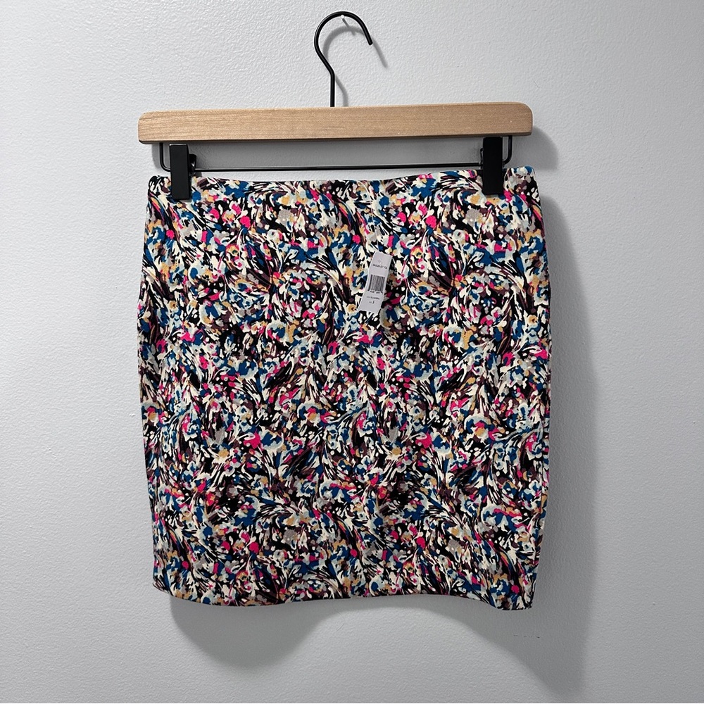 BCBGeneration Pull On Mini Skirt Multicolour Abst… - image 5